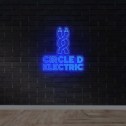 Circle Electric - Premium Neon Artwork