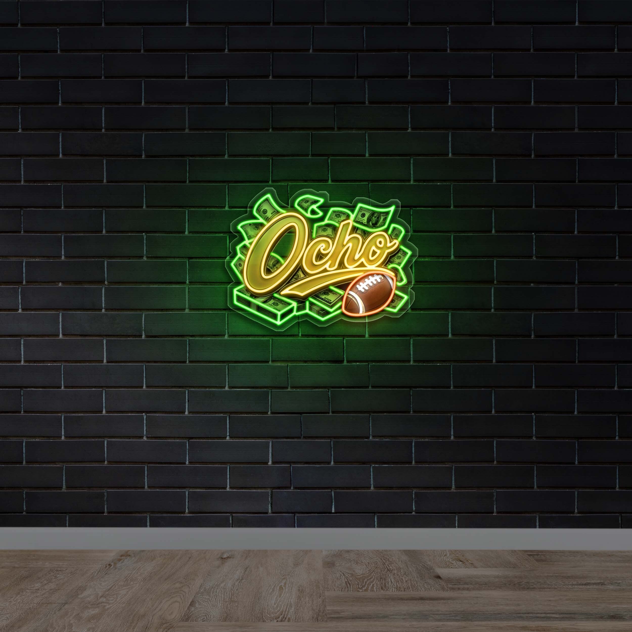 Ocho | 2nd Version - Premium Neon Artwork