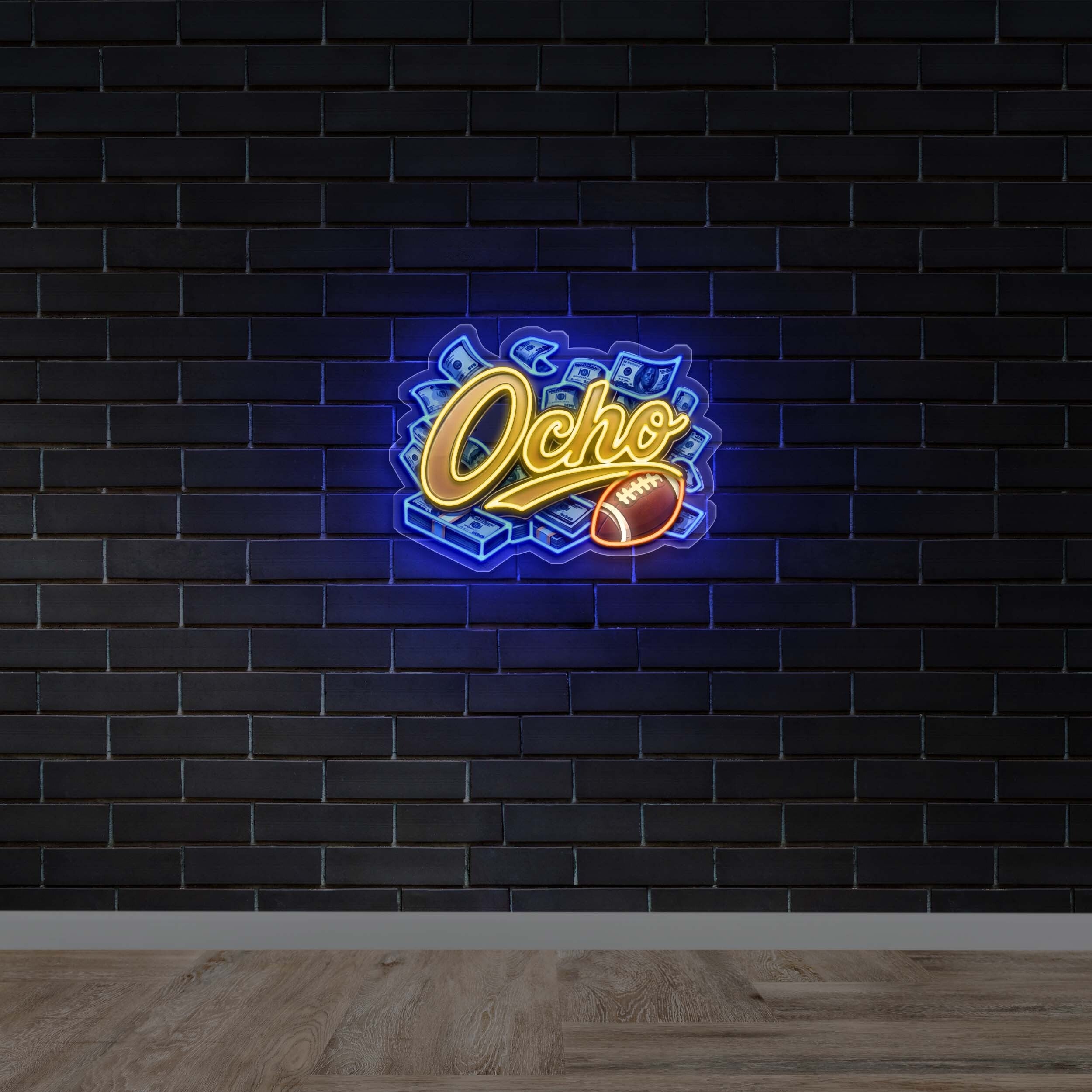 Ocho | 2nd Version - Premium Neon Artwork