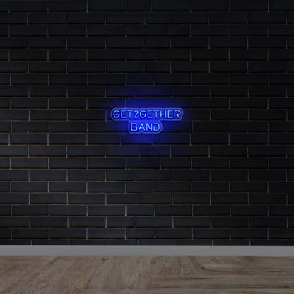 Get2Gether Band - Premium Neon Artwork