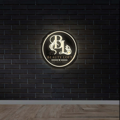 The Beauty Loft | Circular - Premium Neon Artwork