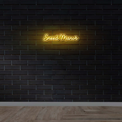 Sneed Manor - Premium Neon Artwork