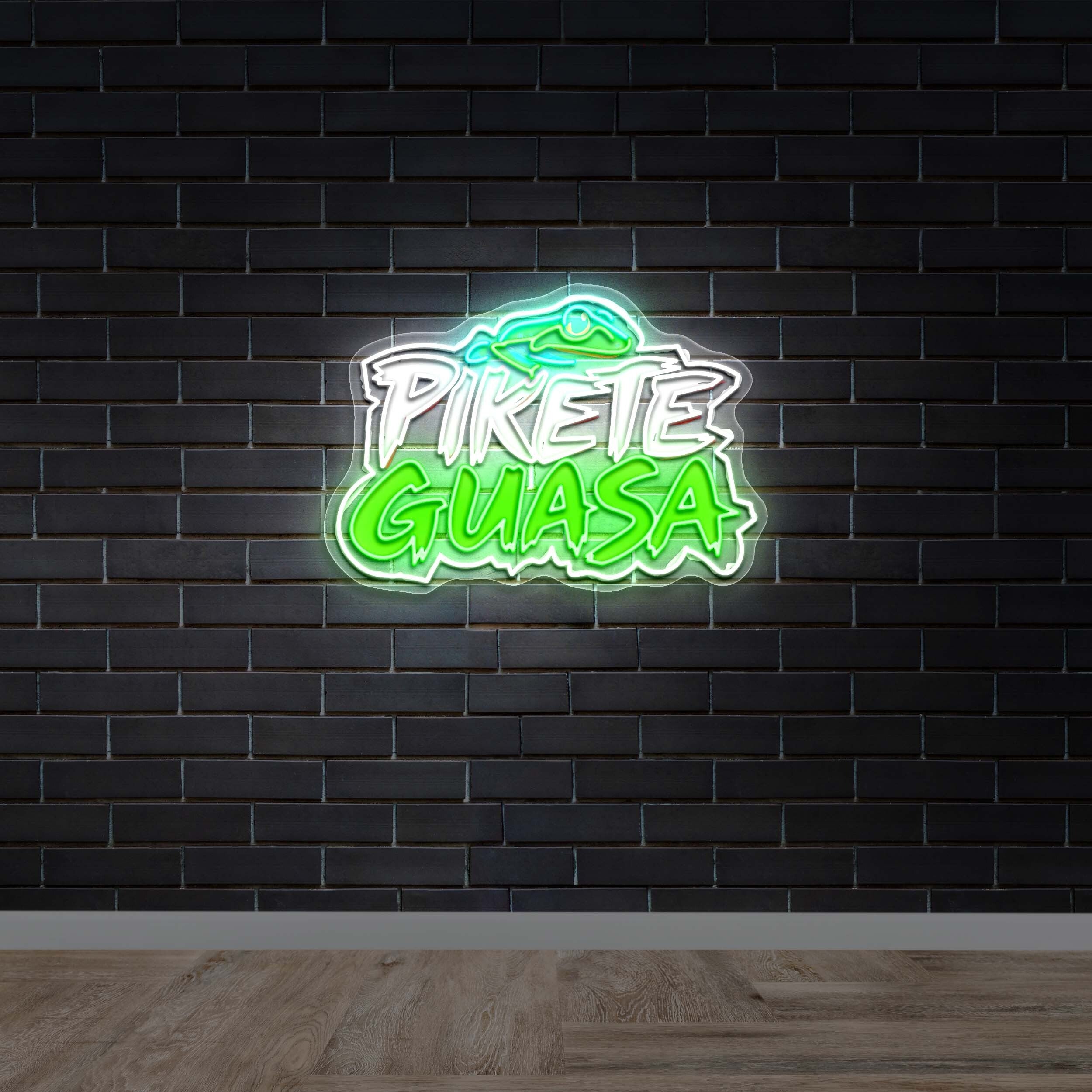 Pikete Guasa - Premium Neon Artwork