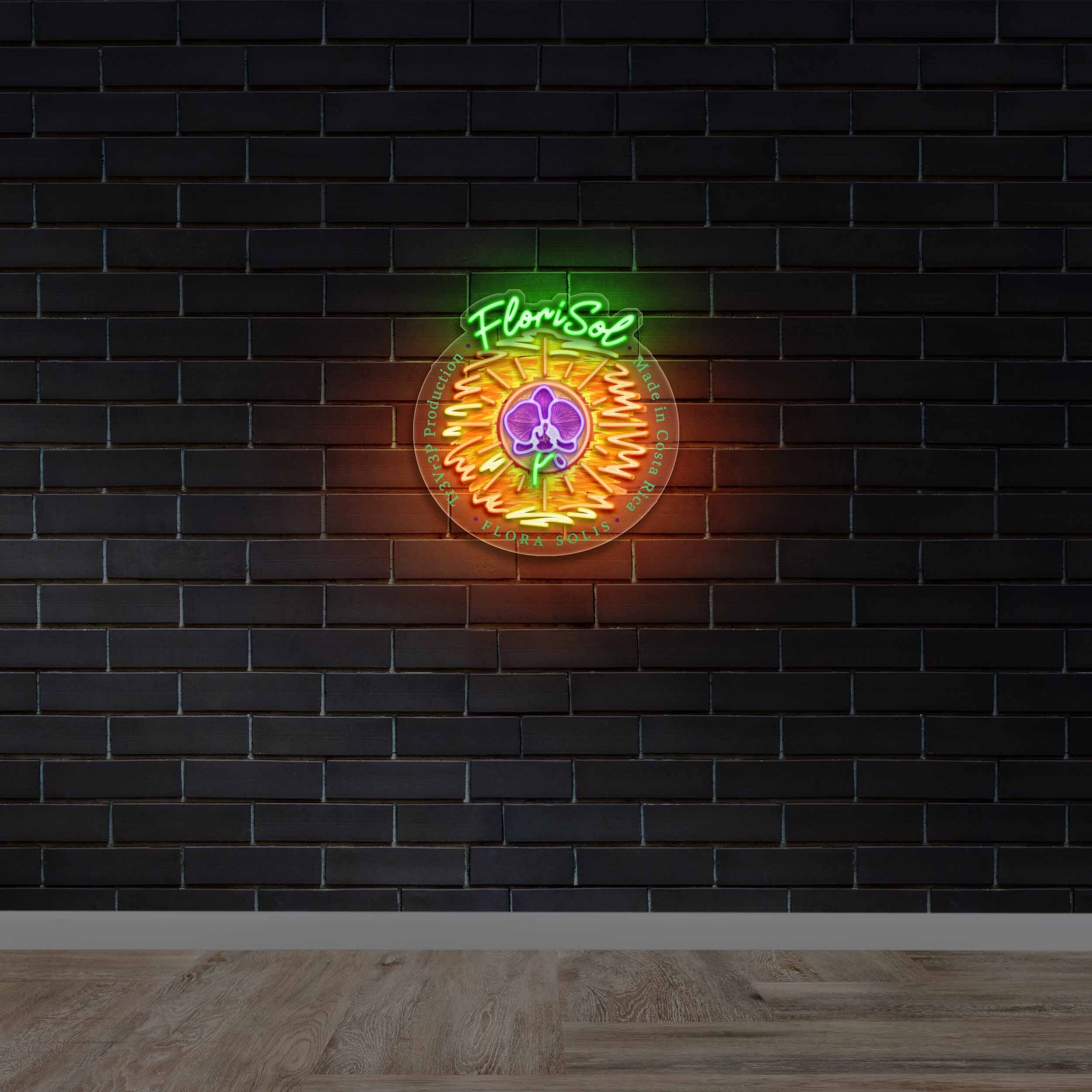 FloriSol - Premium Neon Artwork
