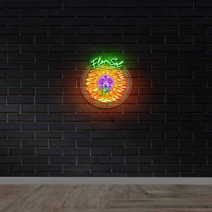 FloriSol - Premium Neon Artwork
