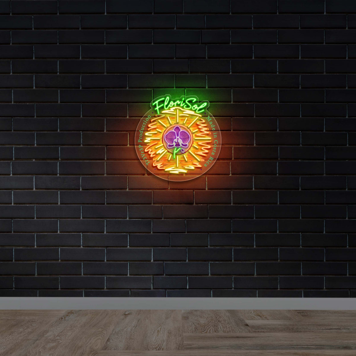 FloriSol - Premium Neon Artwork