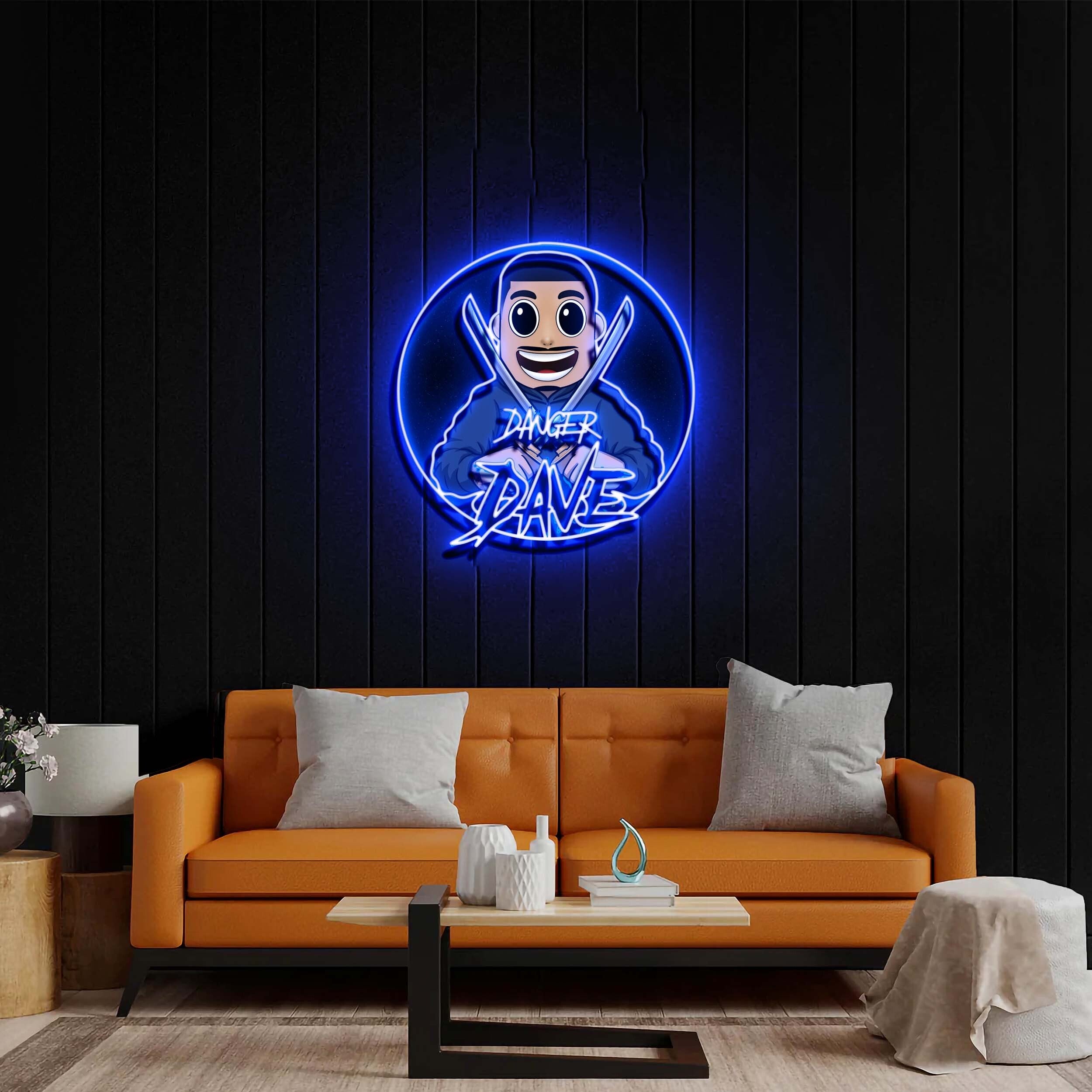 DAVE - Premium Neon Artwork