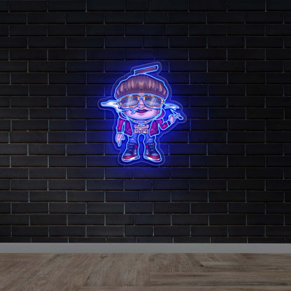 Faduup Xzoticz - Premium Neon Artwork