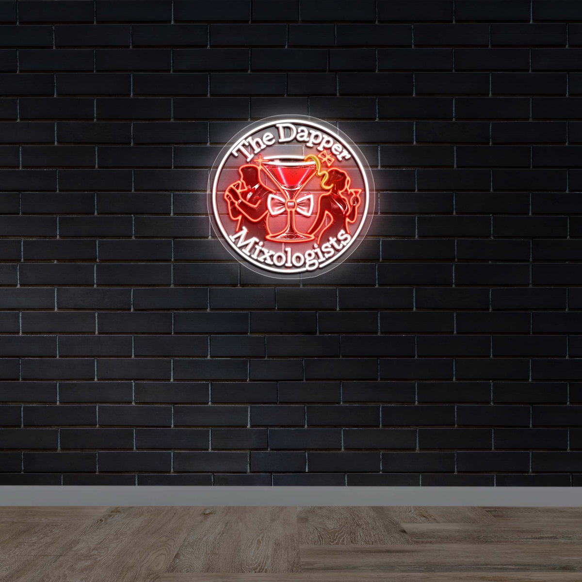 The Dapper Mixologists | 3rd version - Premium Neon Artwork