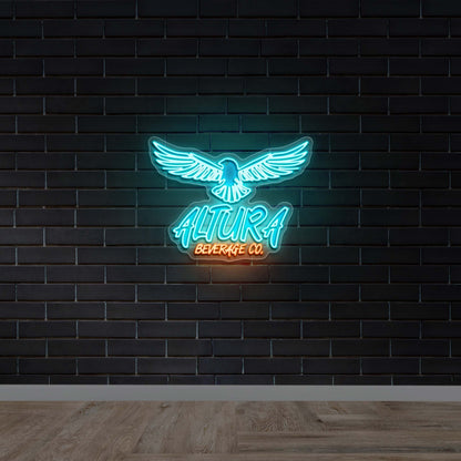 ALTURA Beverage CO. - Premium Neon Artwork