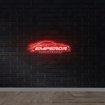 Emperor Performance - Premium Neon Artwork