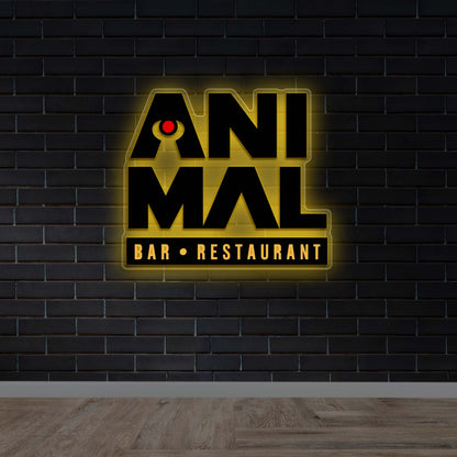 Animal Bar & Restaurant - Premium Neon Artwork