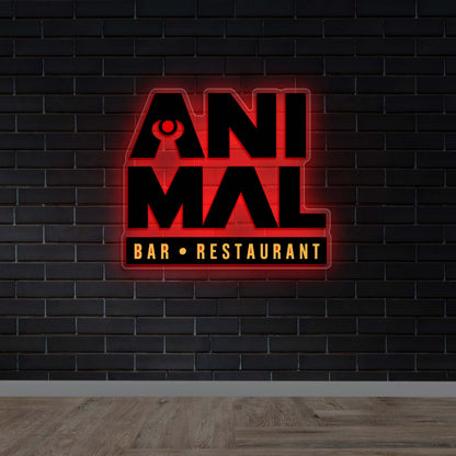 Animal Bar & Restaurant - Premium Neon Artwork
