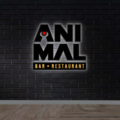 Animal Bar & Restaurant - Premium Neon Artwork