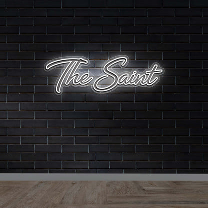 The Saint - Premium Neon Artwork
