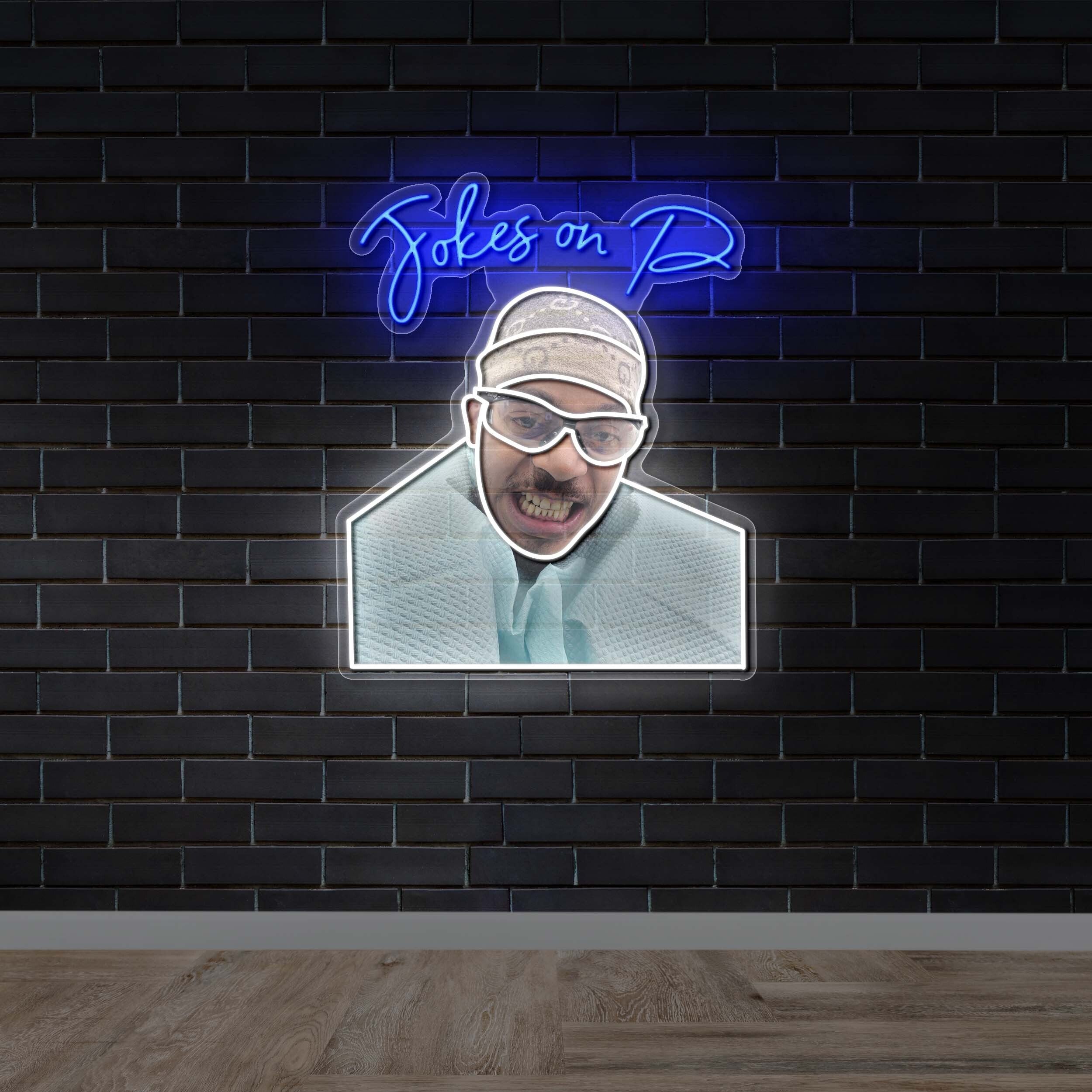 Jokes on P - Premium Neon Artwork