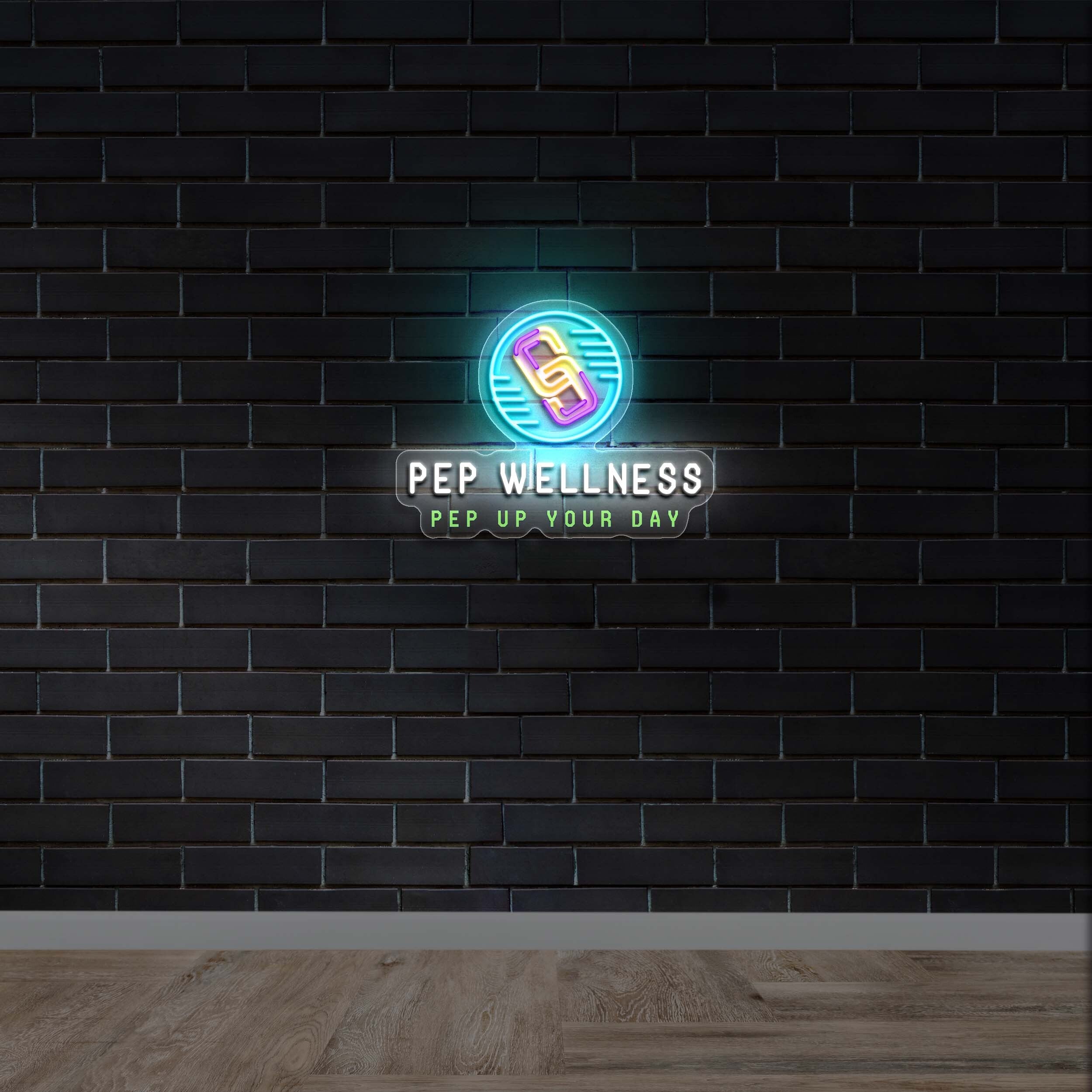 Pep Wellness - Premium Neon Artwork