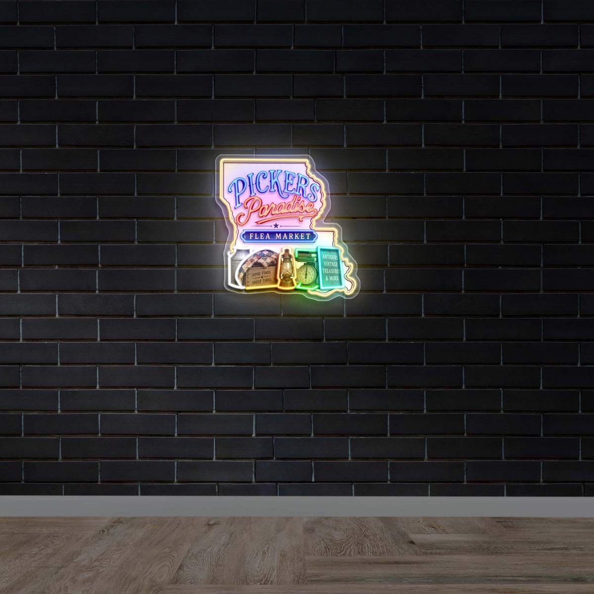 Pickers Paradise - Premium Neon Artwork