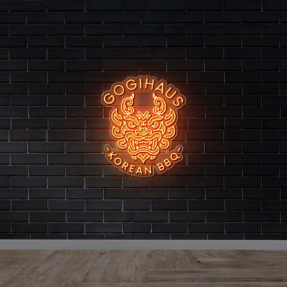 Gogi Haus Korean BBQ - Premium Neon Artwork