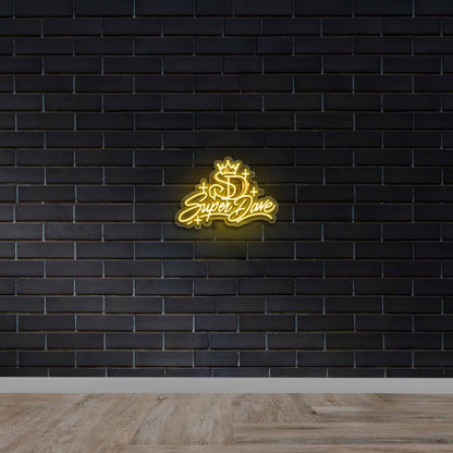 Super Dave - Premium Neon Artwork
