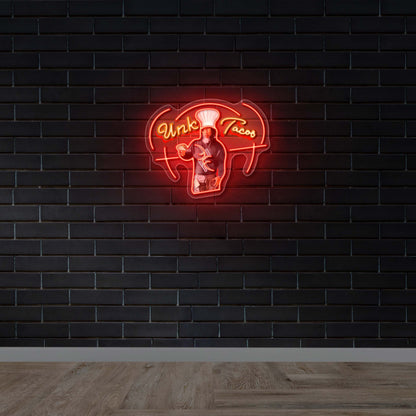 Unk Tacos - Premium Neon Artwork
