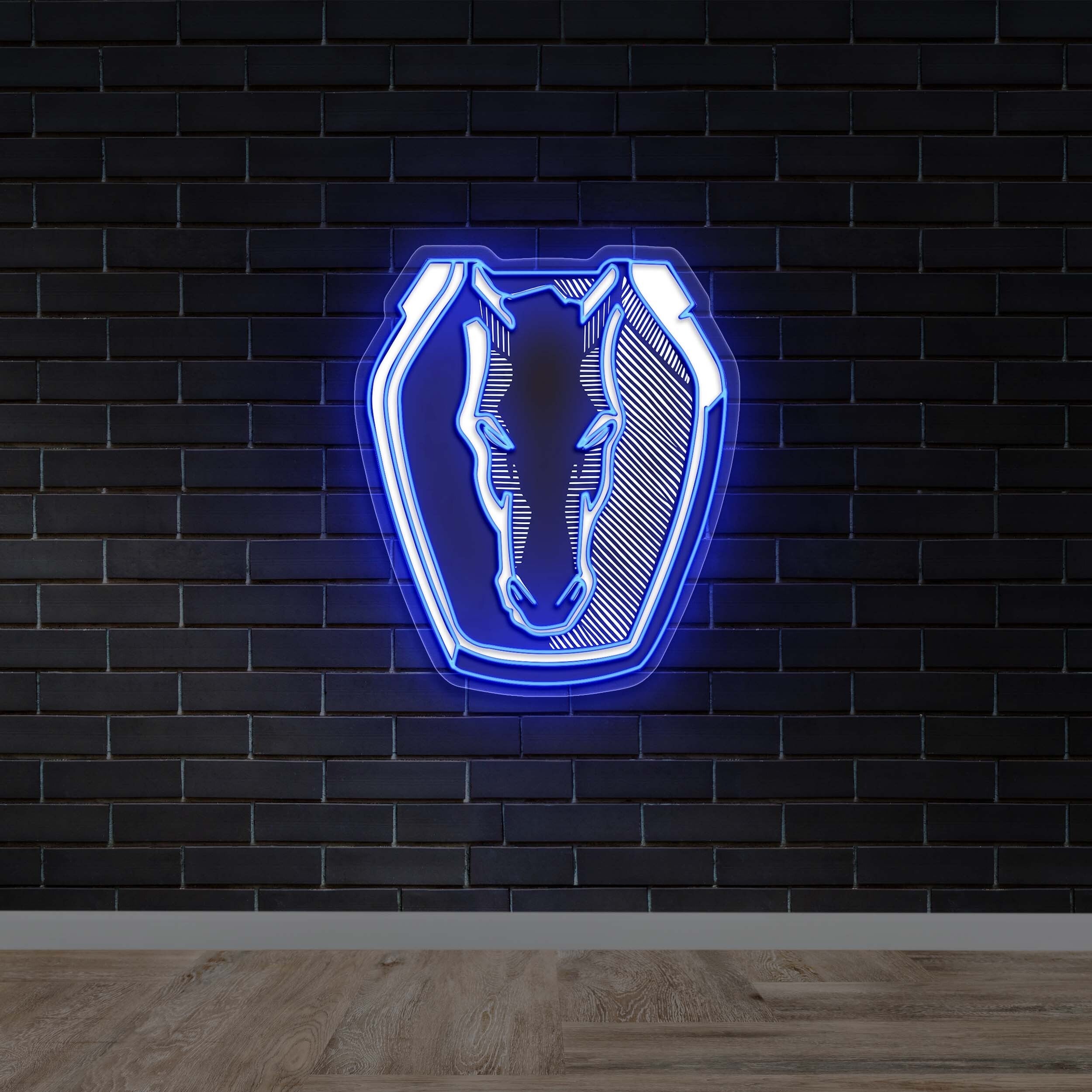 DARK HORSE - Premium Neon Artwork