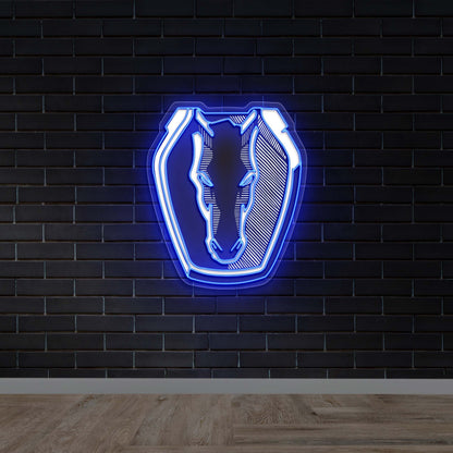 DARK HORSE - Premium Neon Artwork
