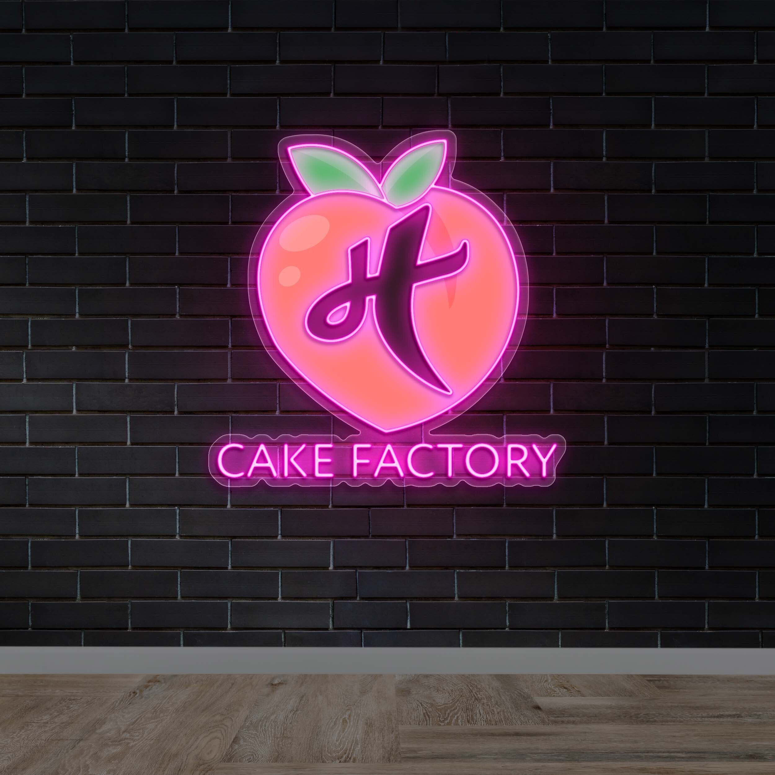 CAKE FACTORY - Premium Neon Artwork