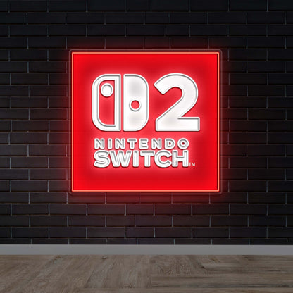 NINTENDO SWITCH - Premium Neon Artwork