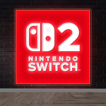 NINTENDO SWITCH - Premium Neon Artwork
