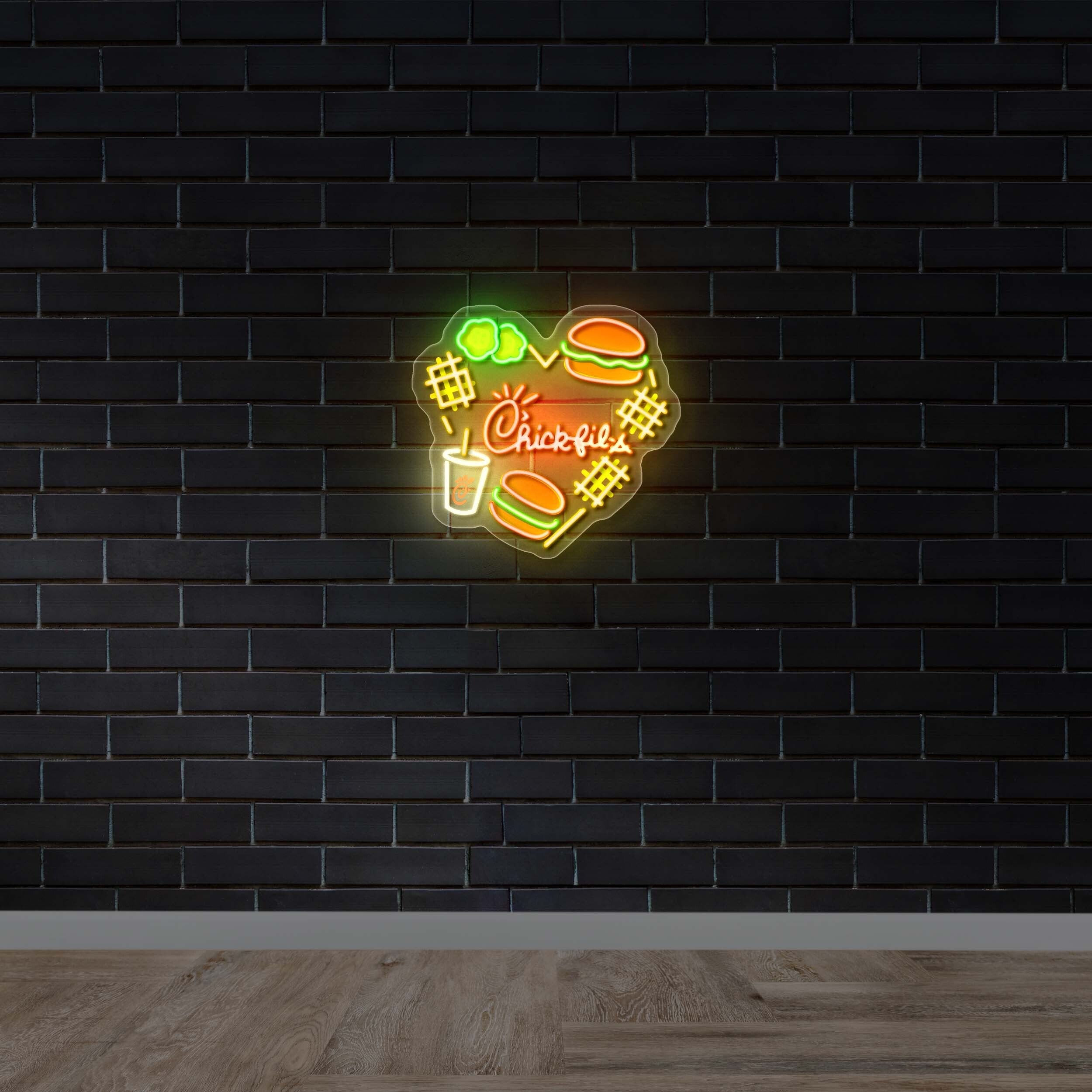 Chick-fil-A - Premium Neon Artwork