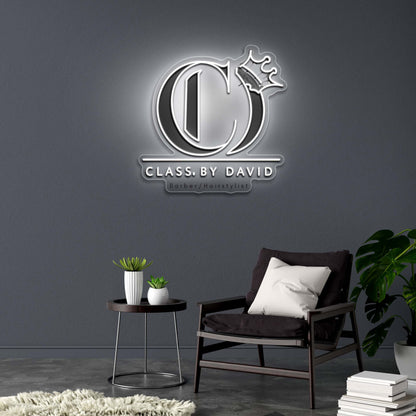 Class by David - Premium Neon Artwork