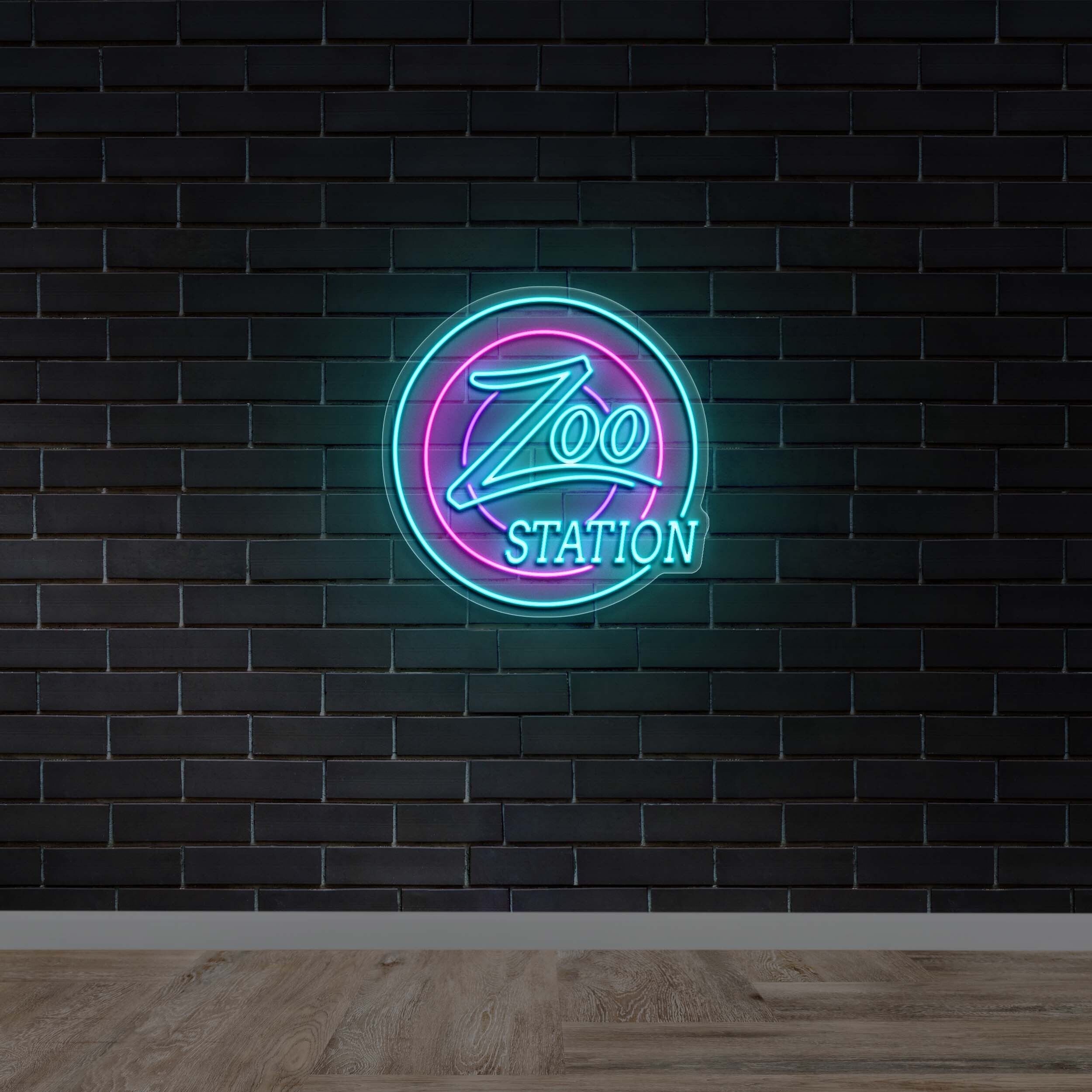 Zoo Station  - Premium Neon Artwork