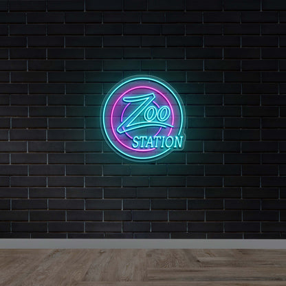 Zoo Station  - Premium Neon Artwork