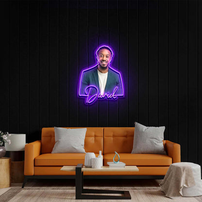 David in Neon - Premium Neon Artwork