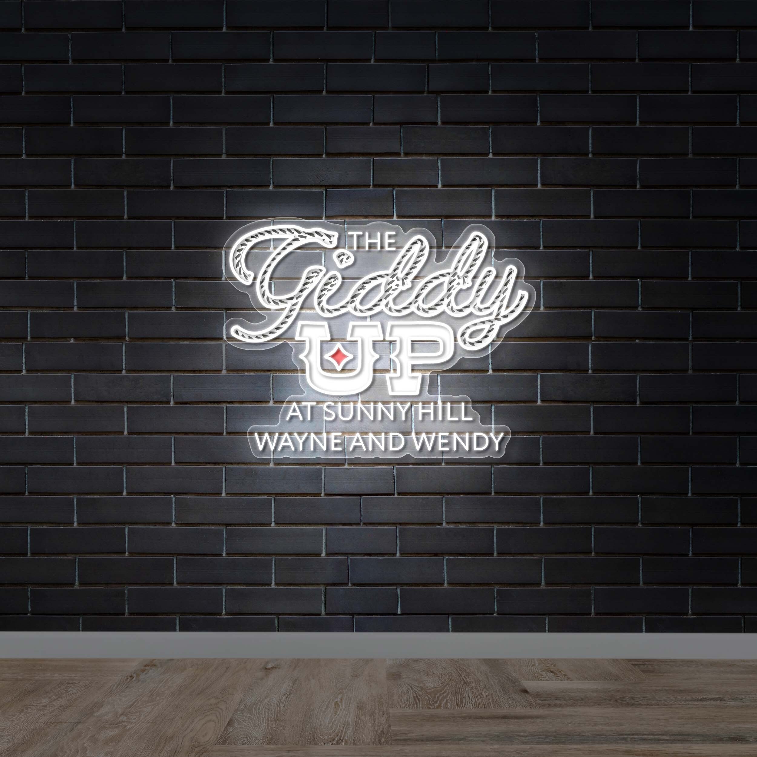 The Giddy UP - Premium Neon Artwork