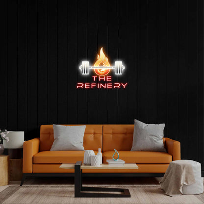 The Refinery - Premium Neon Artwork