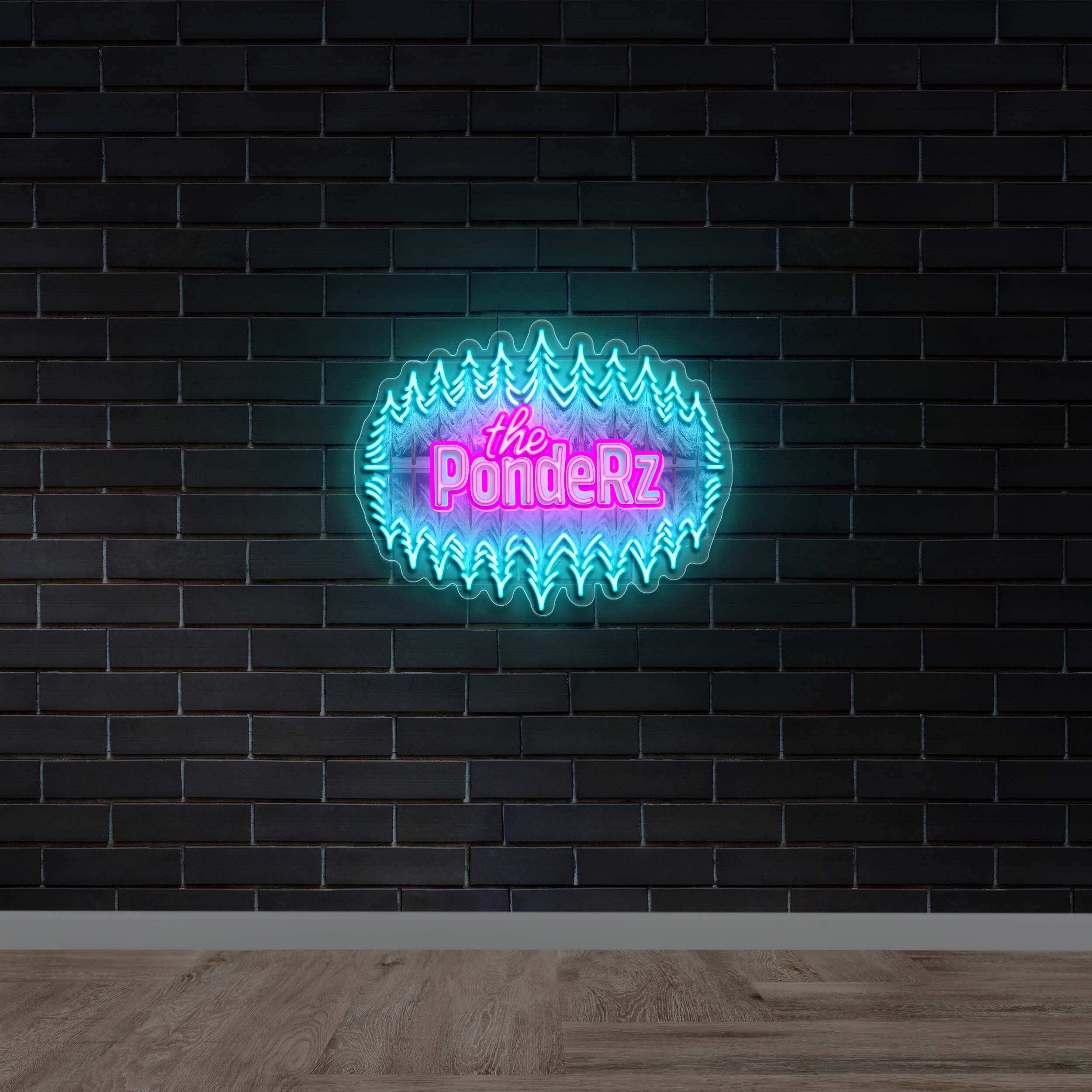 The PONDERZ - Premium Neon Artwork