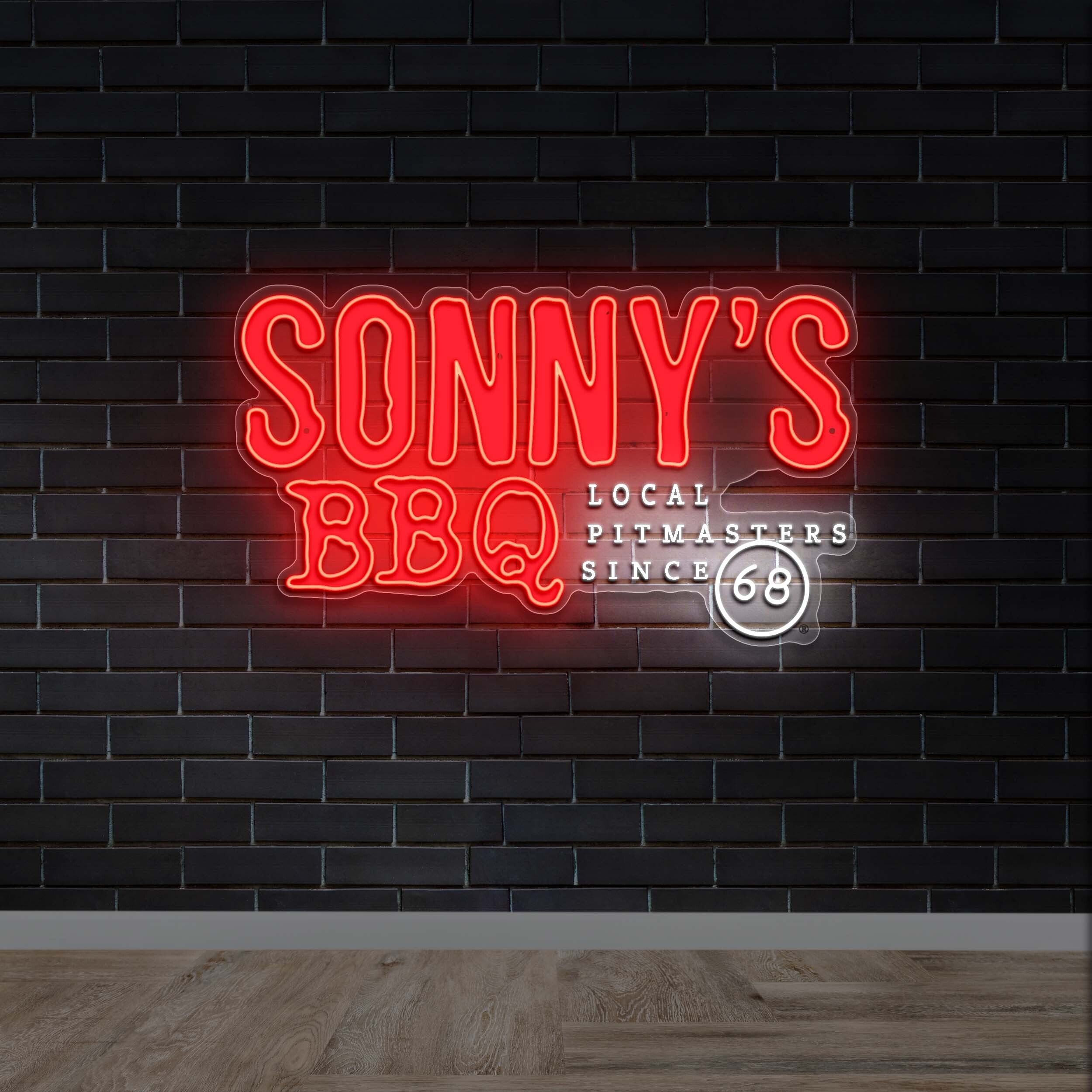 Sonny's BBQ - Premium Neon Artwork