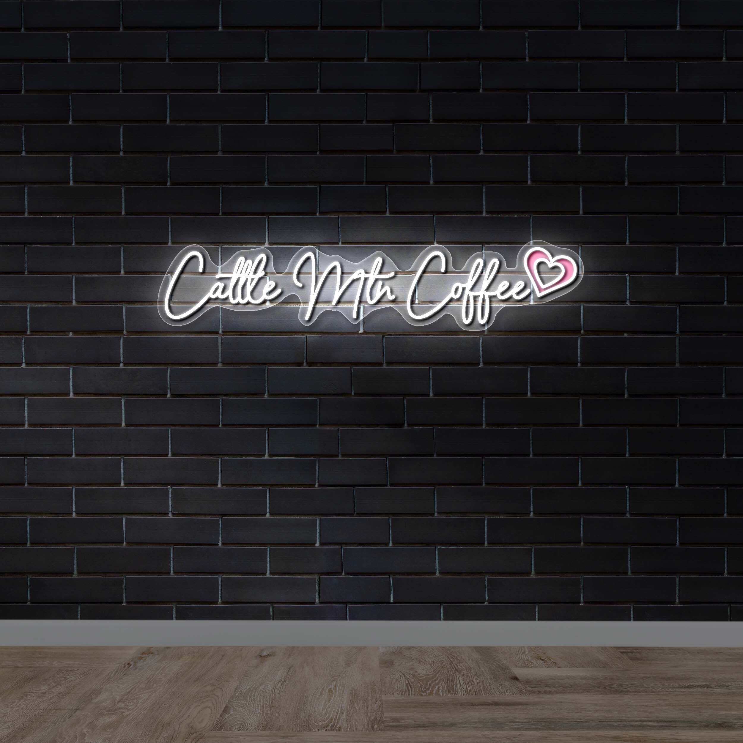 Cattle Mtn Coffee (version 4) - Premium Neon Artwork