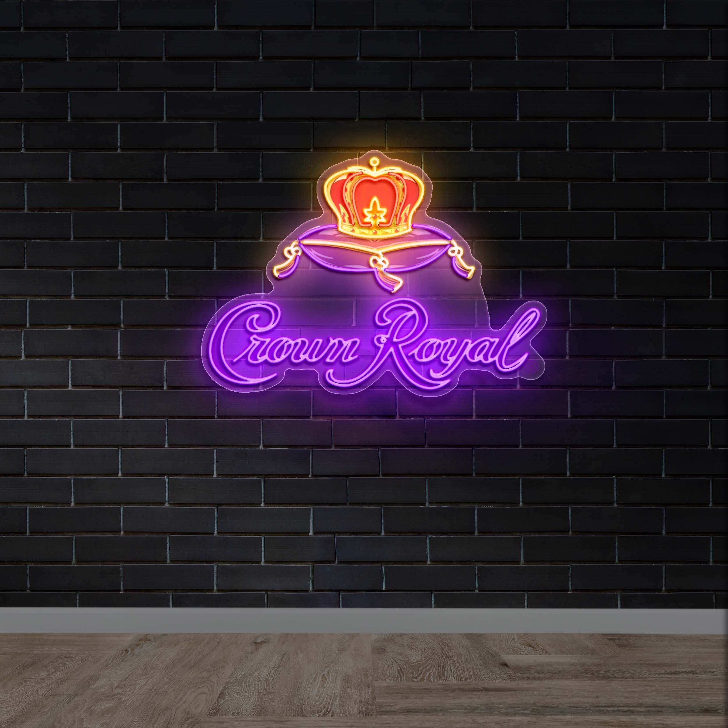 Crown Royal - Premium Neon Artwork