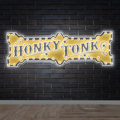 HONKY TONK - Premium Neon Artwork