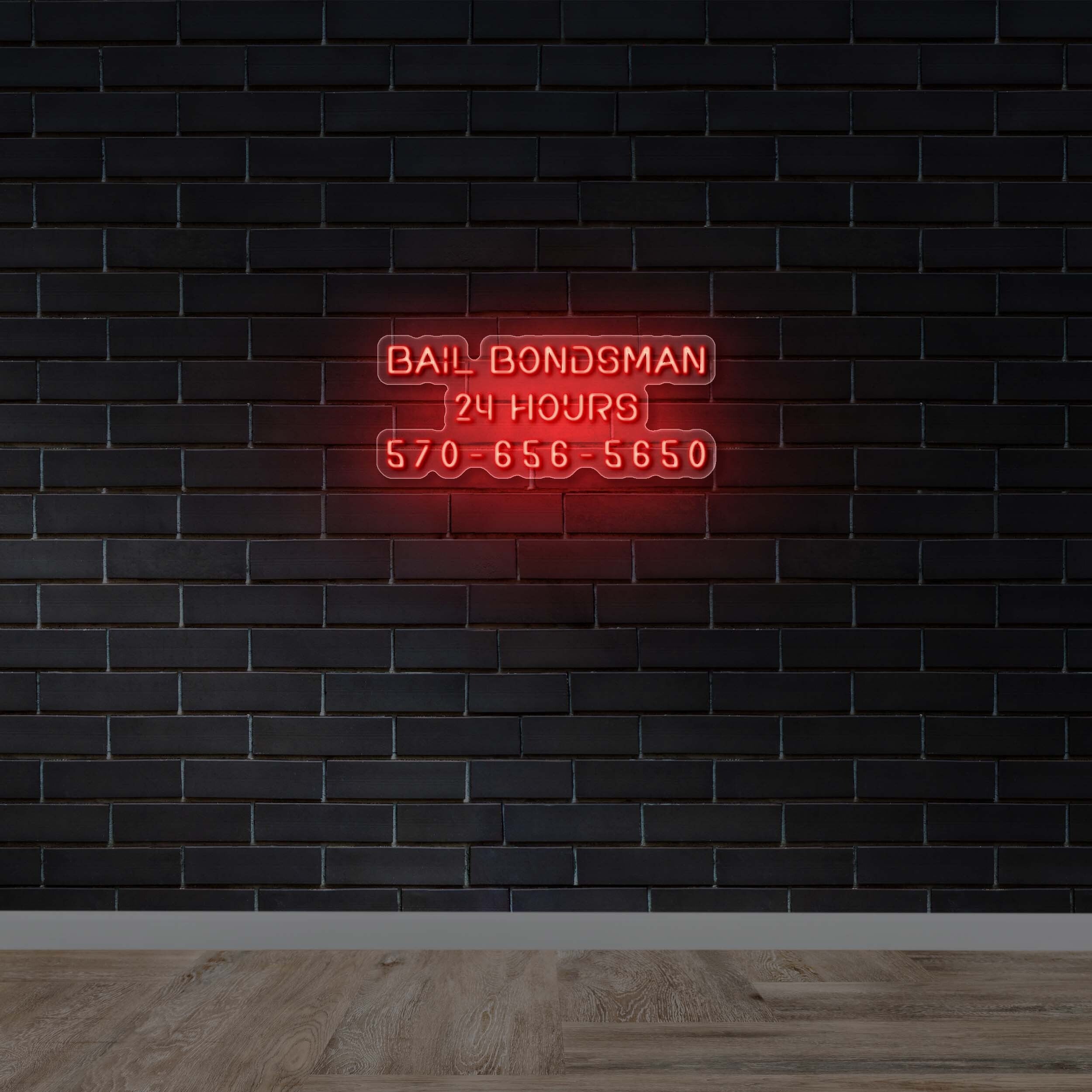 BAIL BONDSMAN - Premium Neon Artwork