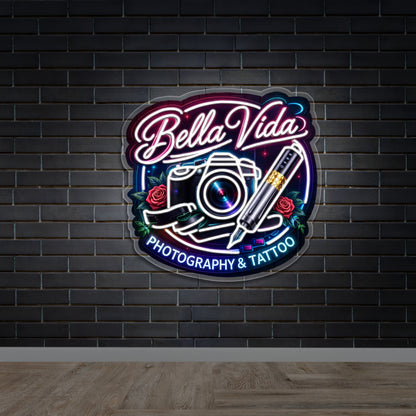BELLA VIDA - Premium Neon Artwork