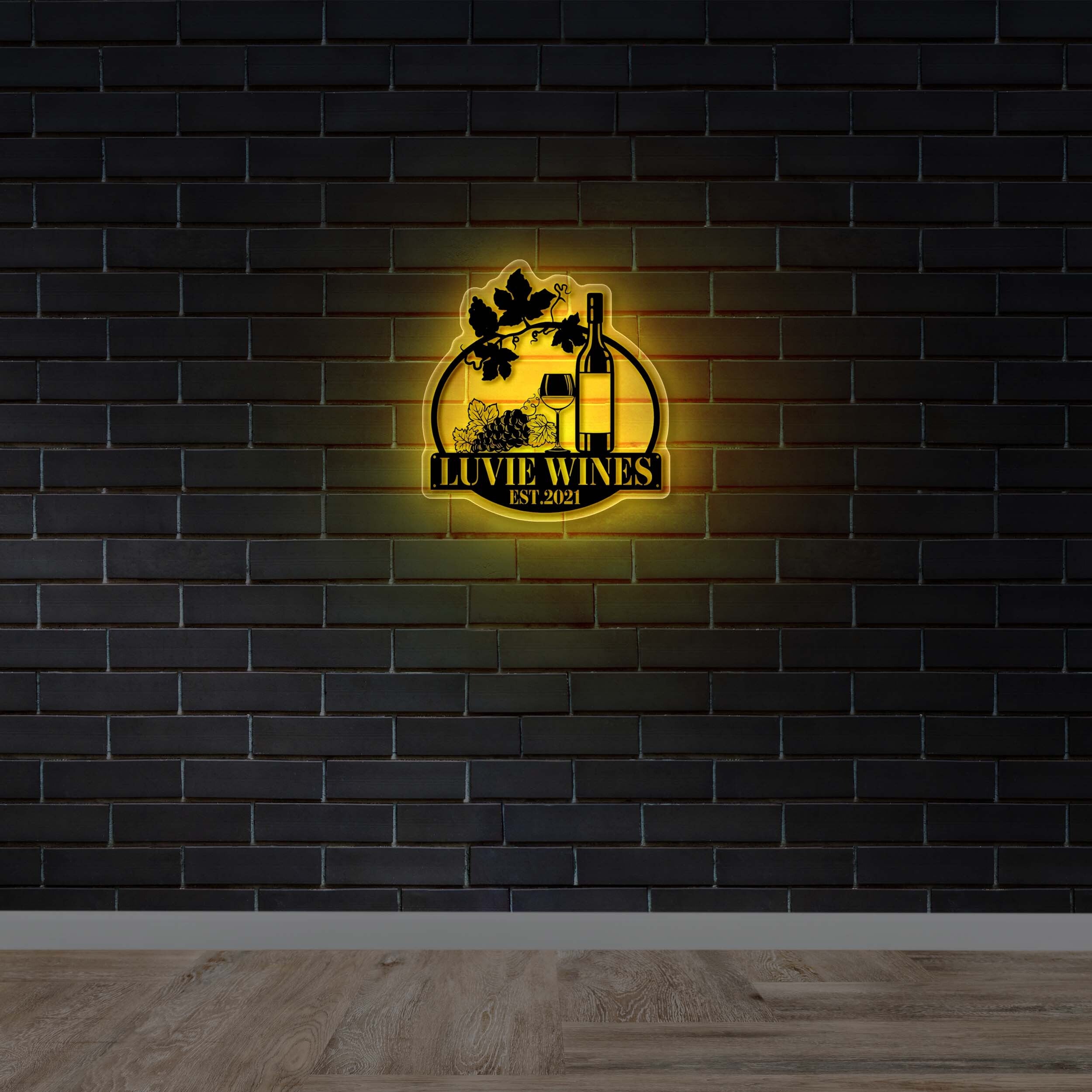 LUVIE WINES | Backlit version - Premium Neon Artwork
