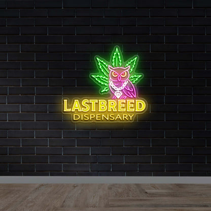 LASTBREED DISPENSARY - Premium Neon Artwork