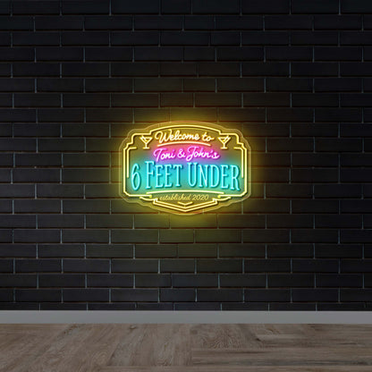 Toni and John’s - Premium Neon Artwork