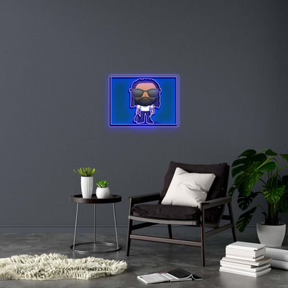 Funko Pop - Premium Neon Artwork