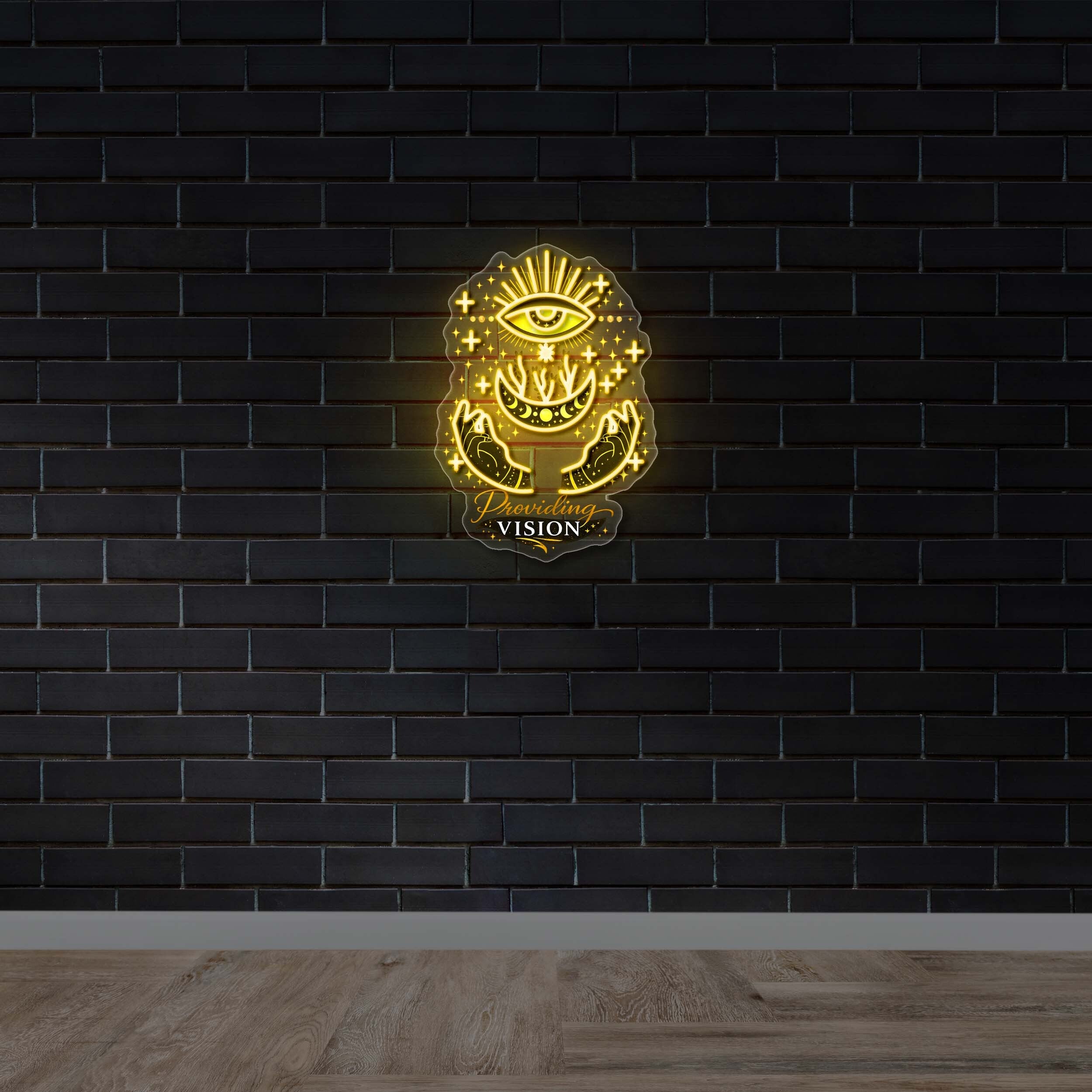 Providing Vision - Premium Neon Artwork