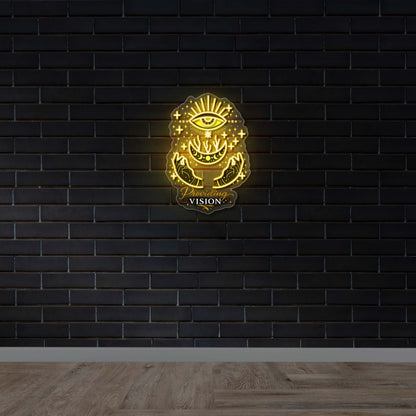 Providing Vision - Premium Neon Artwork